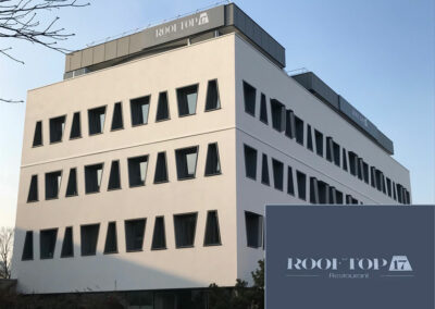 Création du logo du restaurant ROOFTOP 17